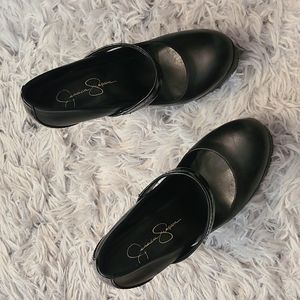 Jessica Simpson Mary Jane platform stilettos
